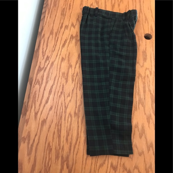 TWF Other - SOLD!!   Boys Green/Navy Pants. Size 4T NWOT!